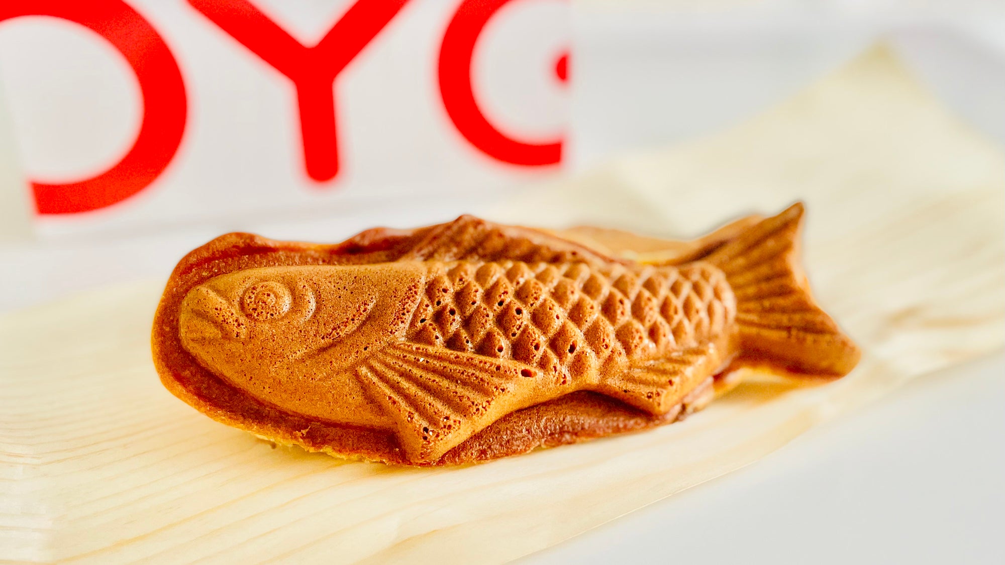 お菓子とお茶】鯛のないたい焼き屋 OYOGE 「taiyaki」と ジャスミンの