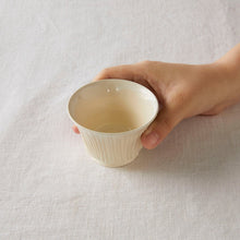 画像をギャラリービューアに読み込む, 【器のギフト】お茶の色が綺麗に見える。しのぎカップ2個セット