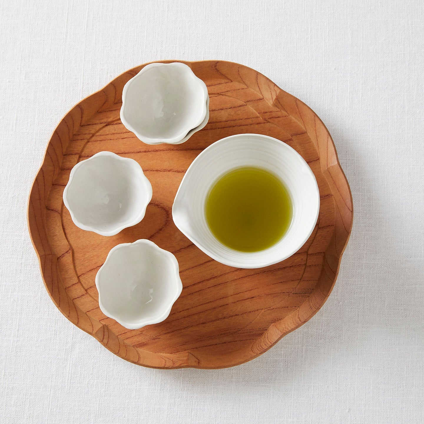 中村豊実 茶海・円柱・白(中村豊実) – 煎茶堂東京オンライン
