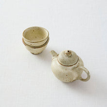 画像をギャラリービューアに読み込む, 天野千香 ヒビ粉引後手急須 茶壺