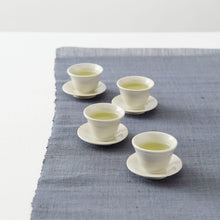 画像をギャラリービューアに読み込む, 北井里佳 白土茶杯+茶托