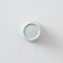 画像をギャラリービューアに読み込む, 土井善男 乳白釉シノギ猪口