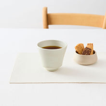 画像をギャラリービューアに読み込む, 土井善男 緑白釉カップ