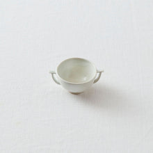 画像をギャラリービューアに読み込む, タナカシゲオ 白瓷耳坏(約20ml)