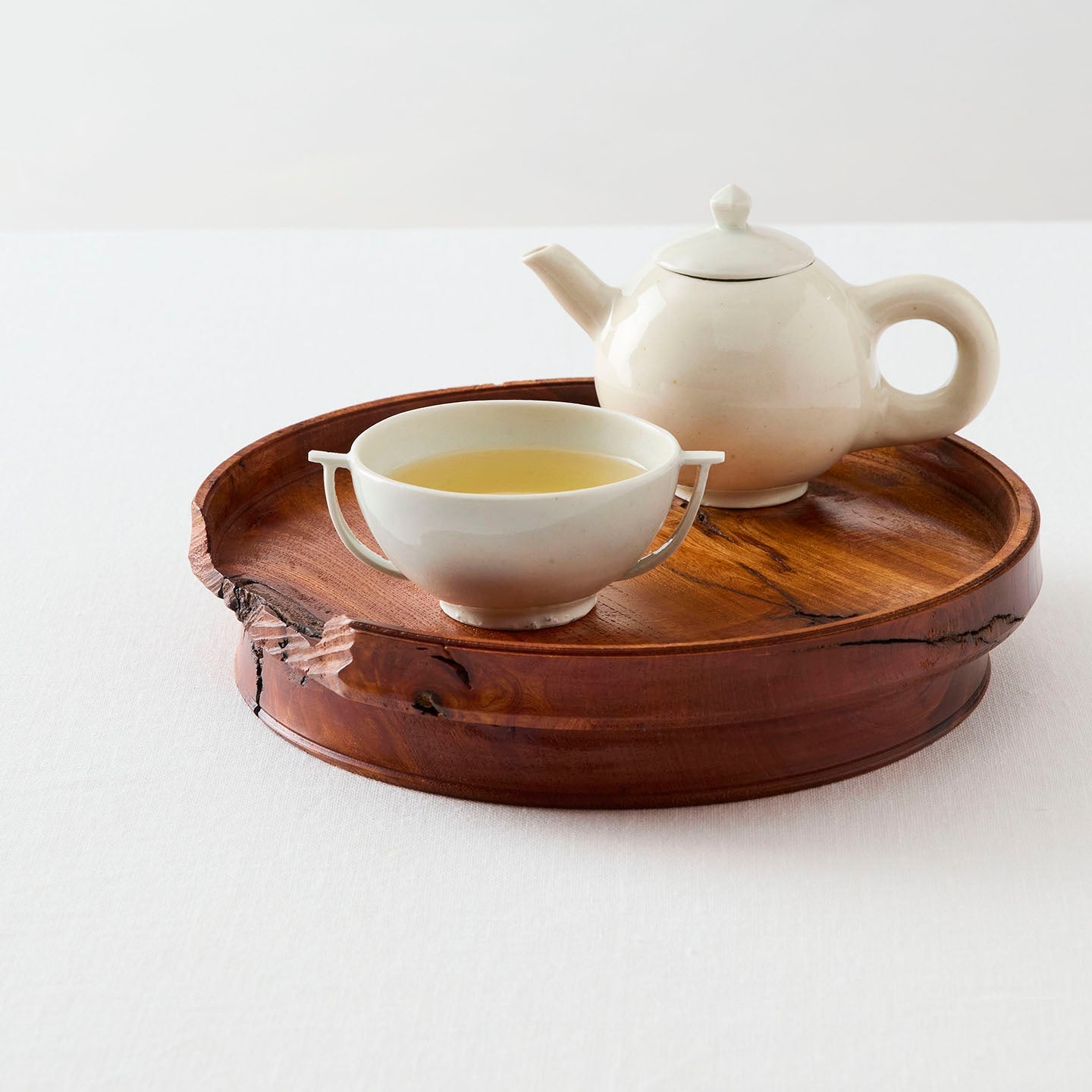 タナカシゲオ 白瓷耳盃（約50ml）(タナカシゲオ) – 煎茶堂東京オンライン