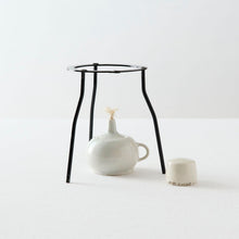 画像をギャラリービューアに読み込む, タナカシゲオ 白瓷アルコールランプ