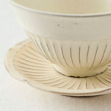 画像をギャラリービューアに読み込む, 後藤義国 縞蓋碗と縞受皿のセット
