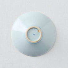 画像をギャラリービューアに読み込む, 清水なお子 色絵牡丹唐草6寸浅鉢