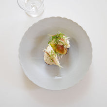 画像をギャラリービューアに読み込む, 安齋新・厚子 白磁菊花皿