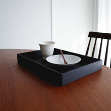 画像をギャラリービューアに読み込む, 堀宏治 深四角盆