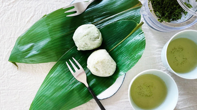 【お菓子とお茶】小金井 三陽の「麩まんじゅう」と「046 おくゆたか 霧島」で自然の香りを楽しむ