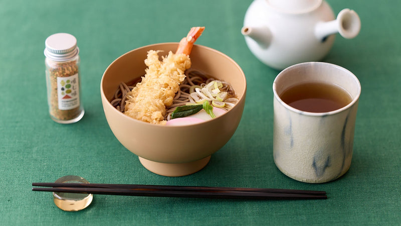冬のレシピ。年越し蕎麦と「やぶきた棒ほうじ」で今年を振り返る時間を