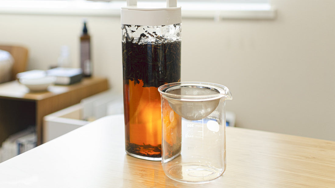 ほうじ茶の水出しレシピ