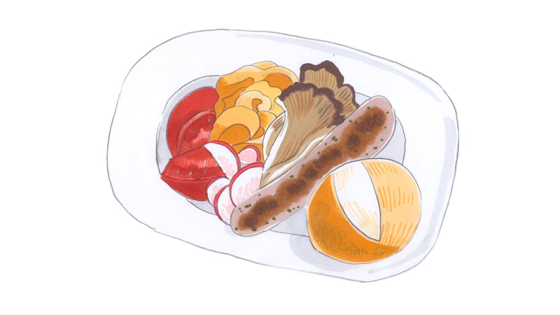 〈あの人の朝ごはん〉037 「待つ時間」も、ご馳走。 − ペインター・吉田紳平