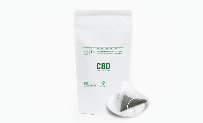 CBDを溶解・浸潤させた新製法のティーバッグ煎茶を発売！シングルオリジン煎茶を使用した煎茶堂東京の本格CBD緑茶。