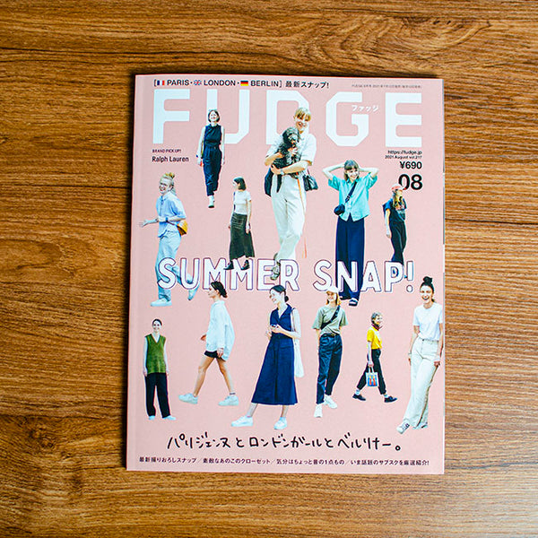 KIP「FUDGE」に掲載されました。