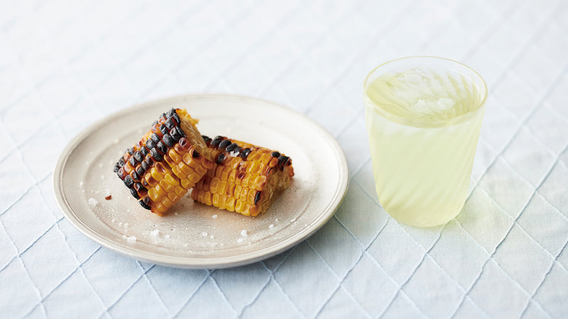 夏の定番レシピ！ 香ばしい焼きとうもろこしには『059 釜炒りかなやみどり』を