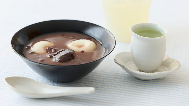 お茶時間をさわやかに。「ジャスミン × おくひかり 天竜」と冷やし汁粉のペアリングレシピ