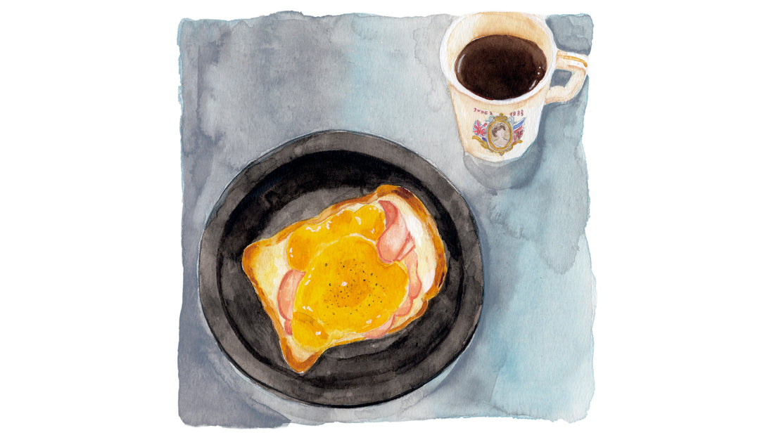 〈 あの人の朝ごはん 〉032 カリカリチーズのトースト − 調理室池田店主・池田宏実