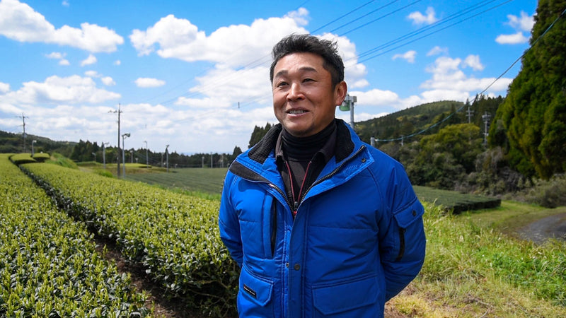 元気があって見るからにおいしそうなお茶になってるなと思います 「032 つゆひかり頴娃」下窪勲製茶 下窪健一郎さんインタビュー