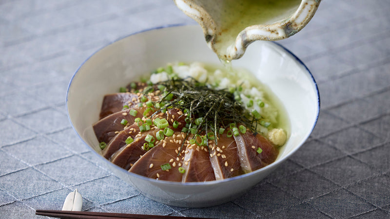 「アールグレイティー」で さわやか風味のブリのお茶漬け