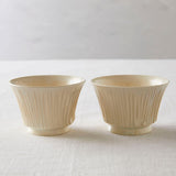 【器のギフト】お茶の色が綺麗に見える。しのぎカップ2個セット 6