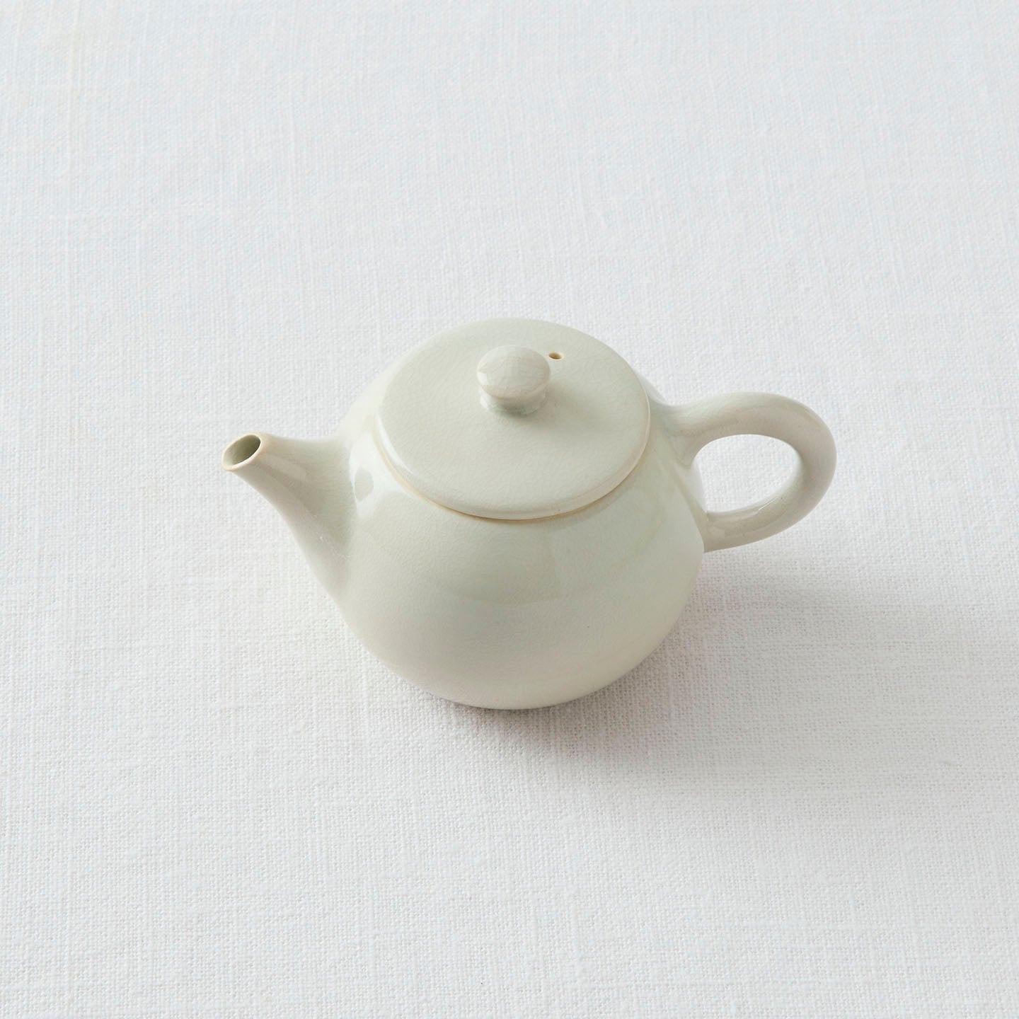 北井里佳 白土茶壺 丸(北井里佳) – 煎茶堂東京オンライン