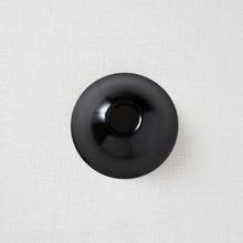 画像をギャラリービューアに読み込む, 後藤睦 葉反鉢4.5寸黒漆
