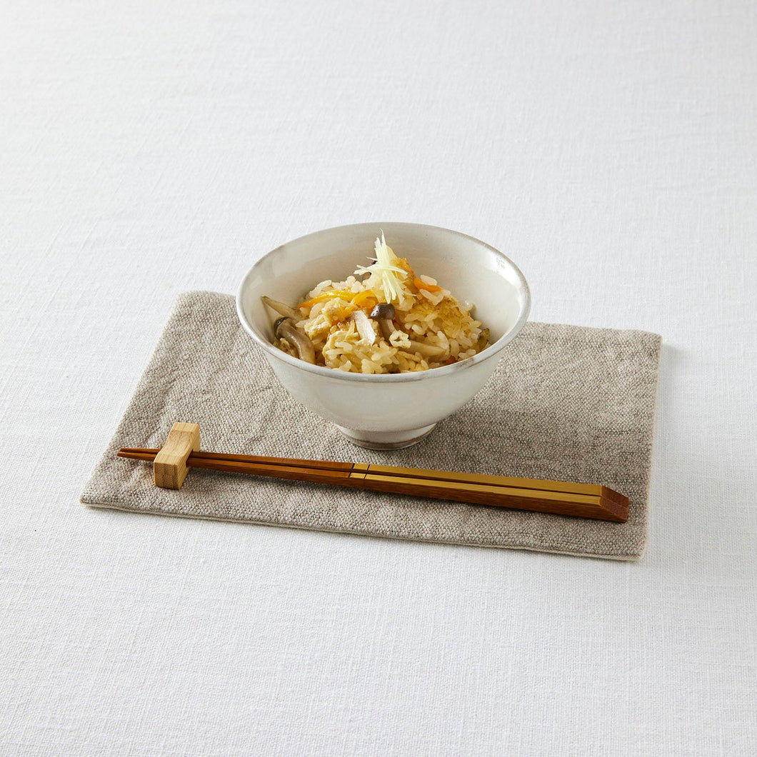 粉引吸出し茶碗　5個 粉引平茶碗 新歓嗣作