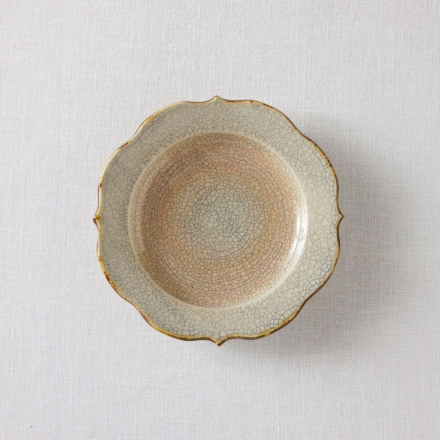 ちゃーさん新品　陶器　陶芸作家　輪花皿8枚　555 はなクラフト 輪花皿(はなクラフト) – 煎茶堂東京オンライン