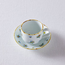 画像をギャラリービューアに読み込む, TATA pottery studio(田中大輝) 絵付扇花紋ソーサー
