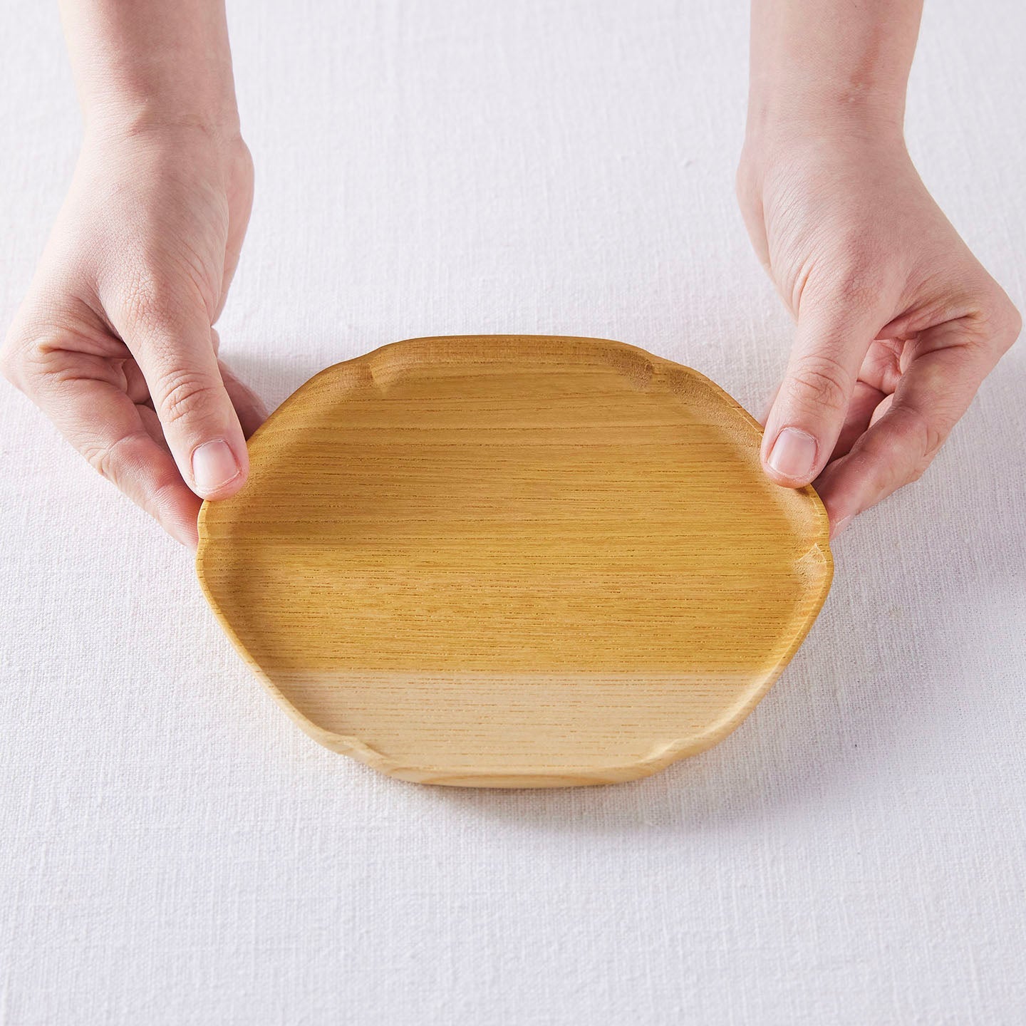 四十沢木材工芸 雪輪盆(四十沢木材工芸) – 煎茶堂東京オンライン