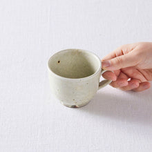 画像をギャラリービューアに読み込む, 【器のギフト】ホッとする時間を。粉引のカップ&amp;ソーサー
