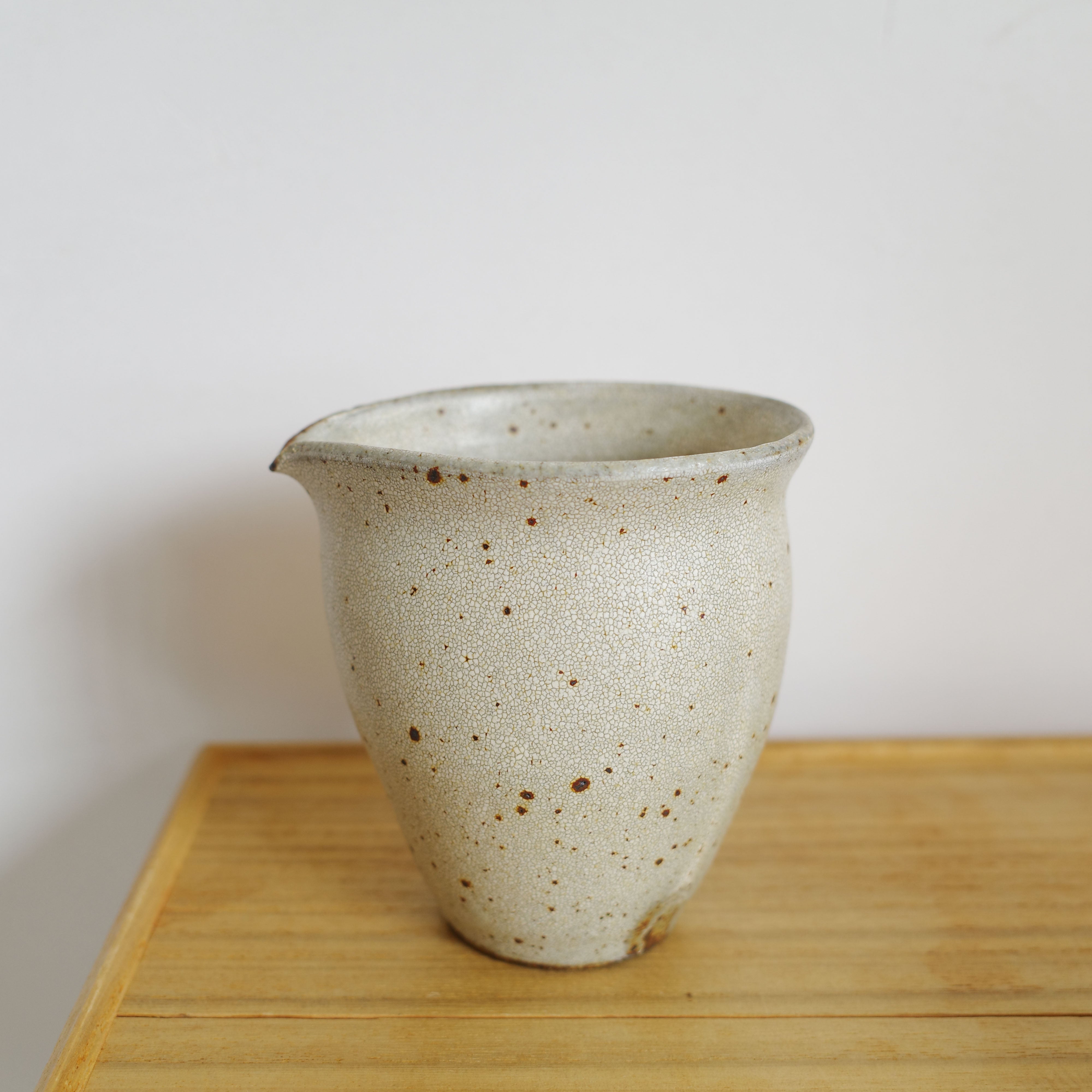 天野千香 ヒビ粉引茶杯(天野千香) – 煎茶堂東京オンライン