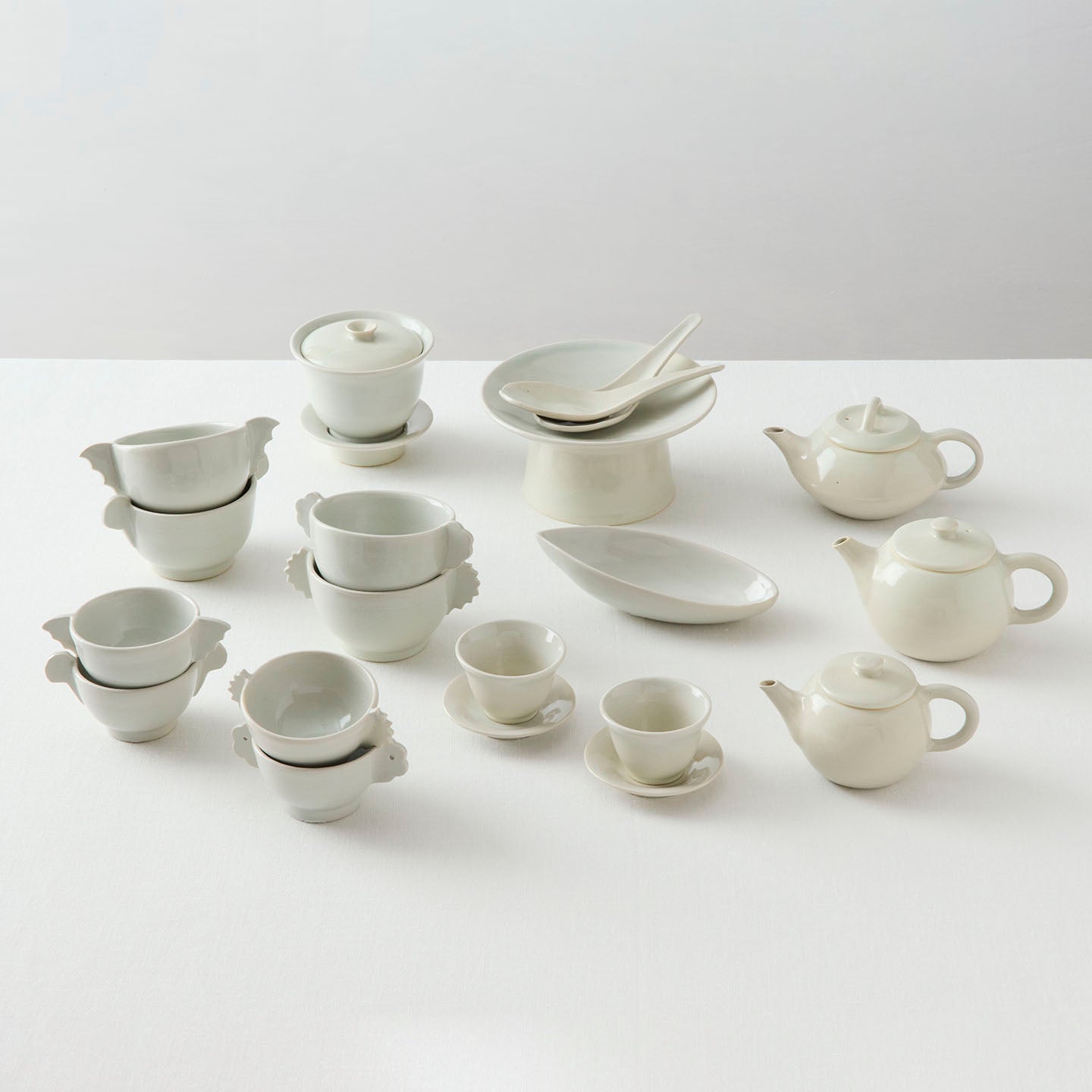 北井里佳 白土茶壺 丸(北井里佳) – 煎茶堂東京オンライン