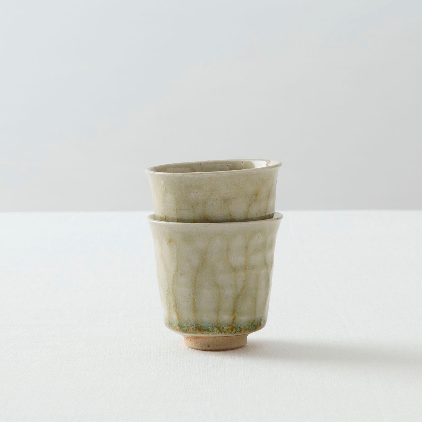 中村譲司 灰釉茶杯(中村譲司) – 煎茶堂東京オンライン