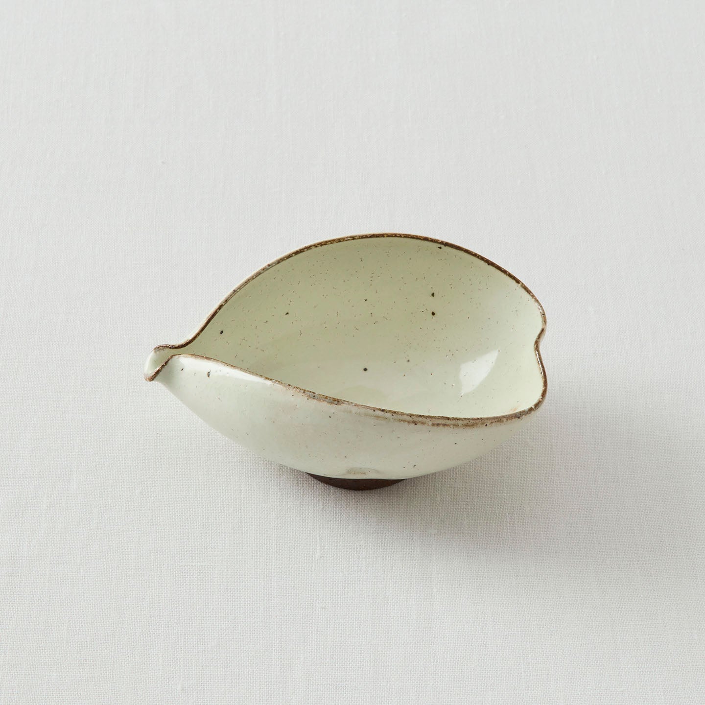 片口　母里焼 片口 小皿 中里文子 あや窯 唐津焼 中里文子 あや窯 唐津焼 作家 絵