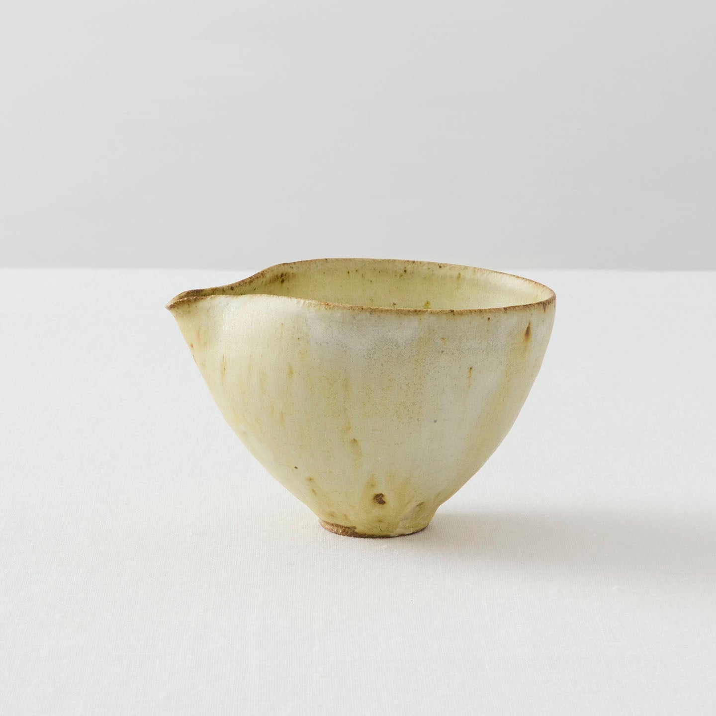 新品　陶器　陶芸作家　オフホワイトの片口鉢10個 133 陶器市3日目 本日もありがとうございました。 せっかくお越し