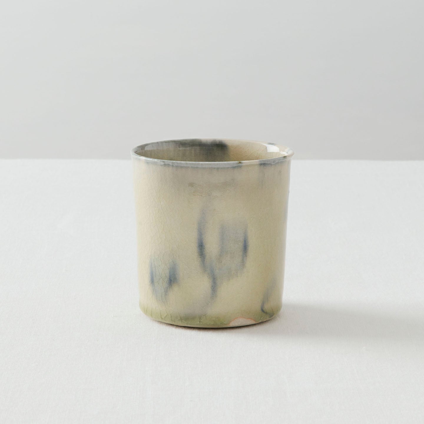 光藤佐 白磁鎬カップ(光藤佐) – 煎茶堂東京オンライン