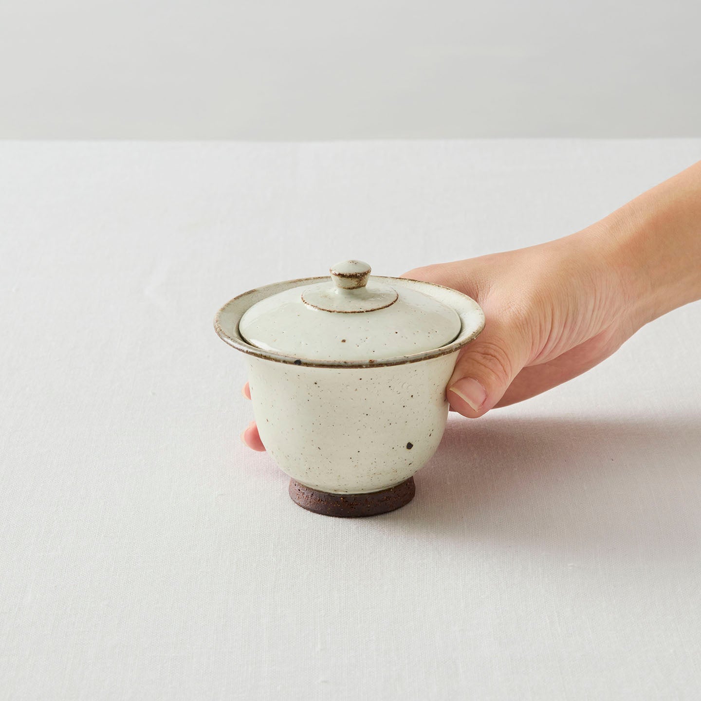 淡海陶芸研究所 白泥蓋碗(淡海陶芸研究所) – 煎茶堂東京オンライン