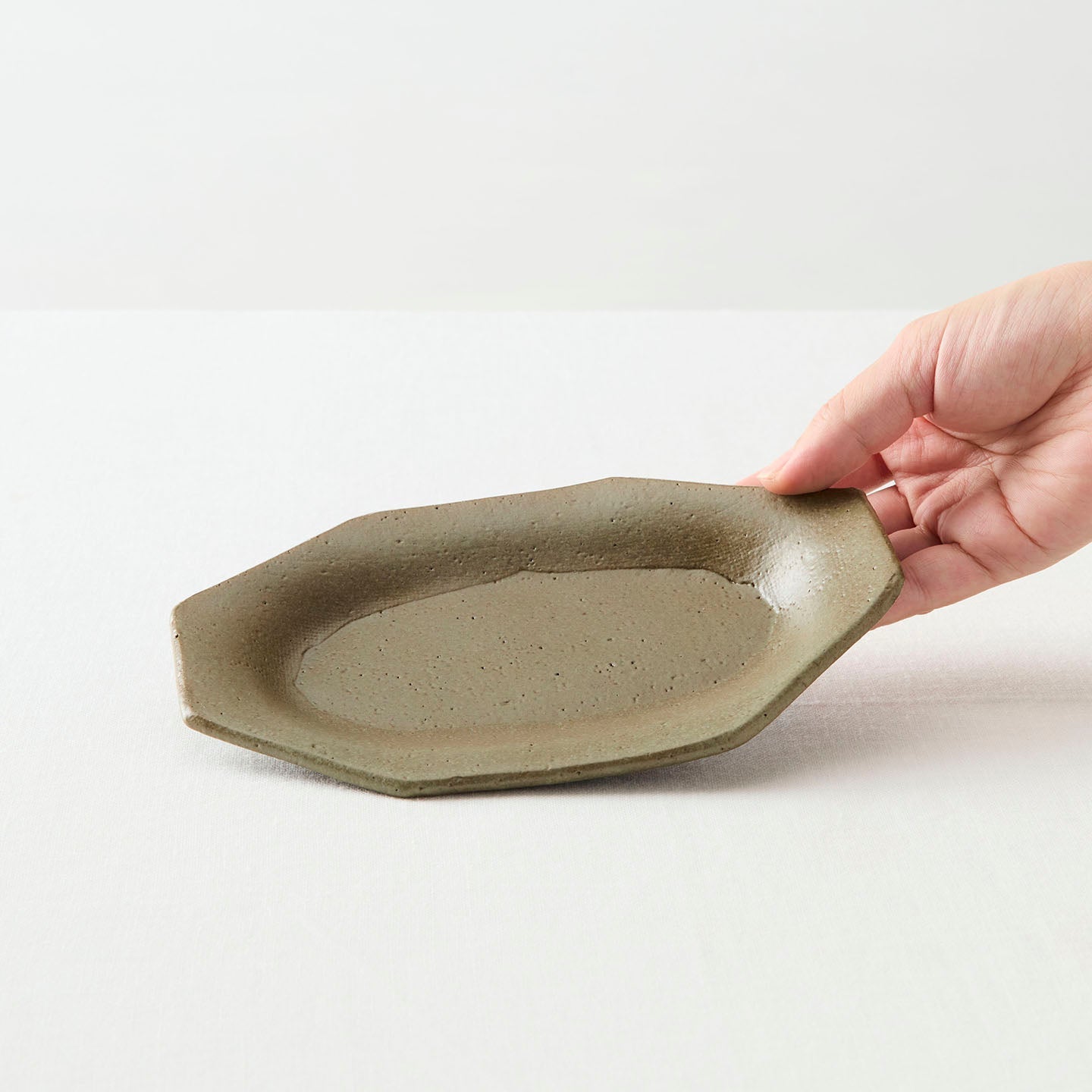 フじイまさよ 八角菓子皿(フじイまさよ) – 煎茶堂東京オンライン