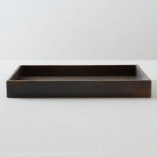 画像をギャラリービューアに読み込む, 堀宏治 深四角盆
