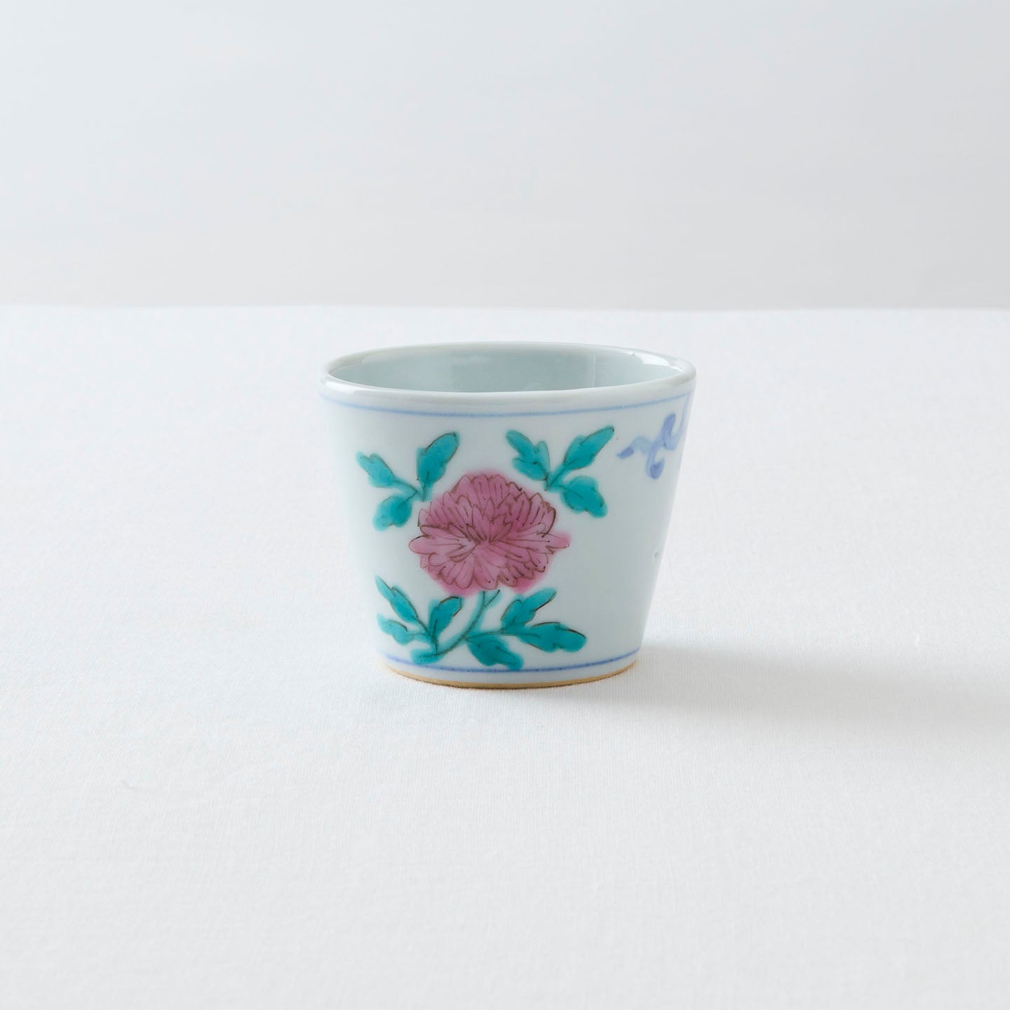 清水なお子 文蕎麦猪口牡丹(清水なお子) – 煎茶堂東京オンライン