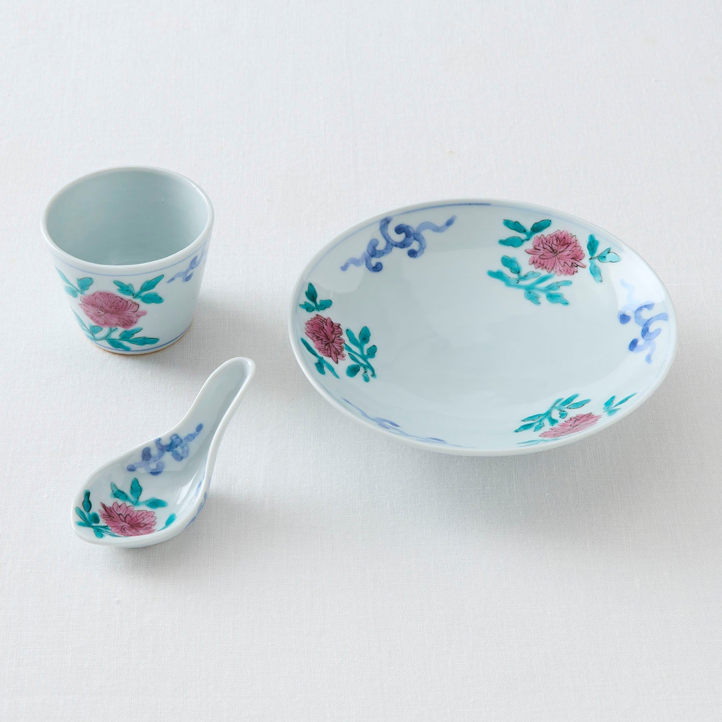 清水なお子 レンゲ小付牡丹(清水なお子) – 煎茶堂東京オンライン