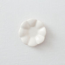 画像をギャラリービューアに読み込む, タナカシゲオ 白釉リブ小鉢
