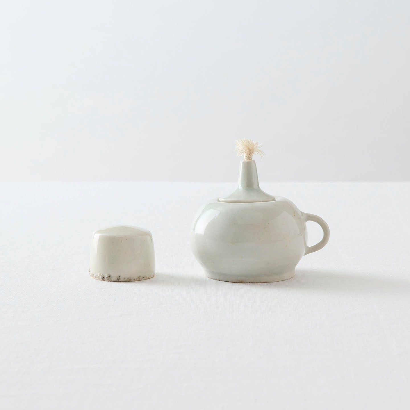 タナカシゲオ 白瓷アルコールランプ(タナカシゲオ) – 煎茶堂東京オンライン