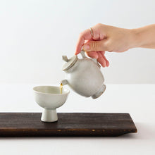 画像をギャラリービューアに読み込む, タナカシゲオ 堅手縦茶壷
