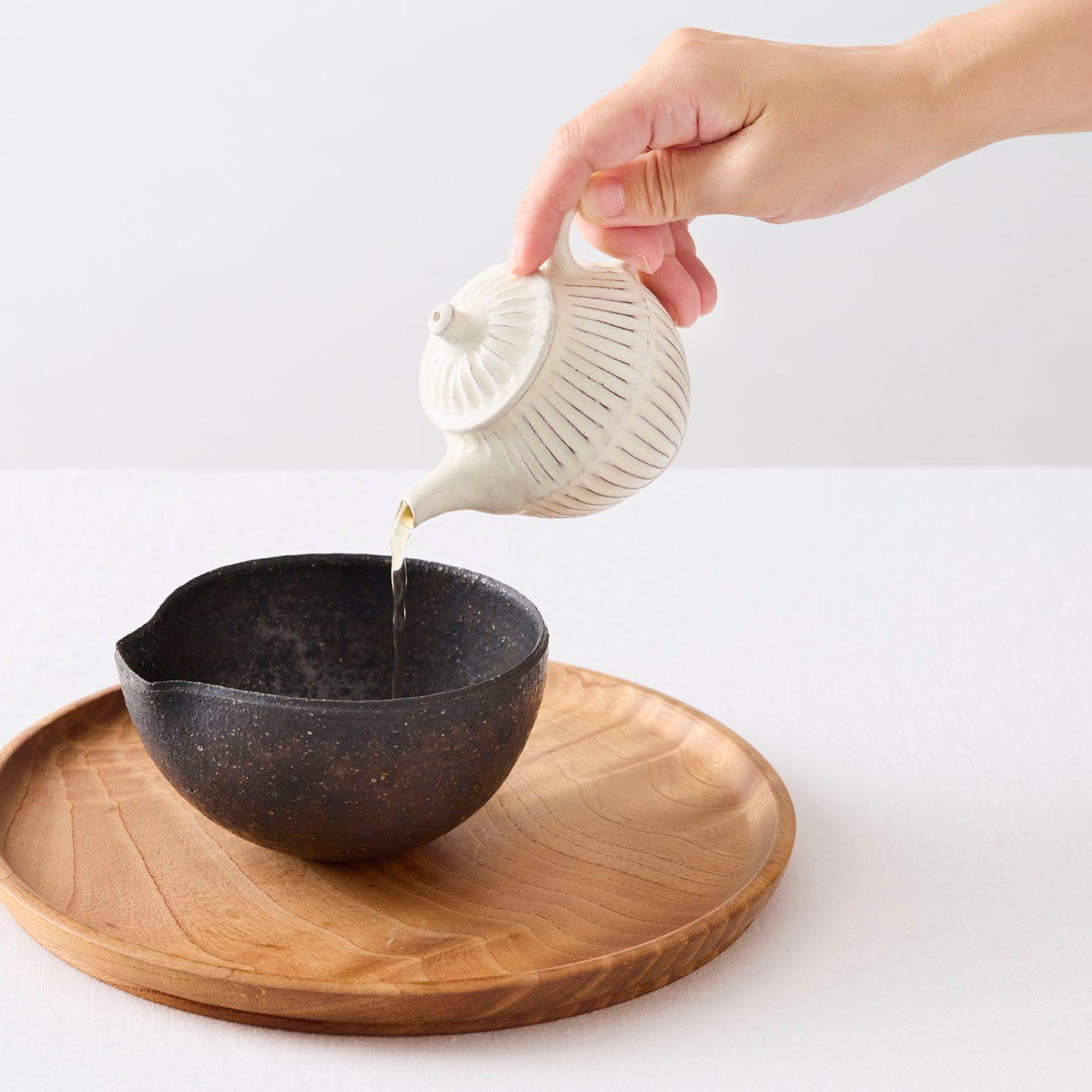 後藤義国 縞茶壺(後藤義国) – 煎茶堂東京オンライン