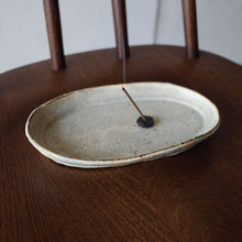 画像をギャラリービューアに読み込む, 田中大輝 粉引楕円皿
