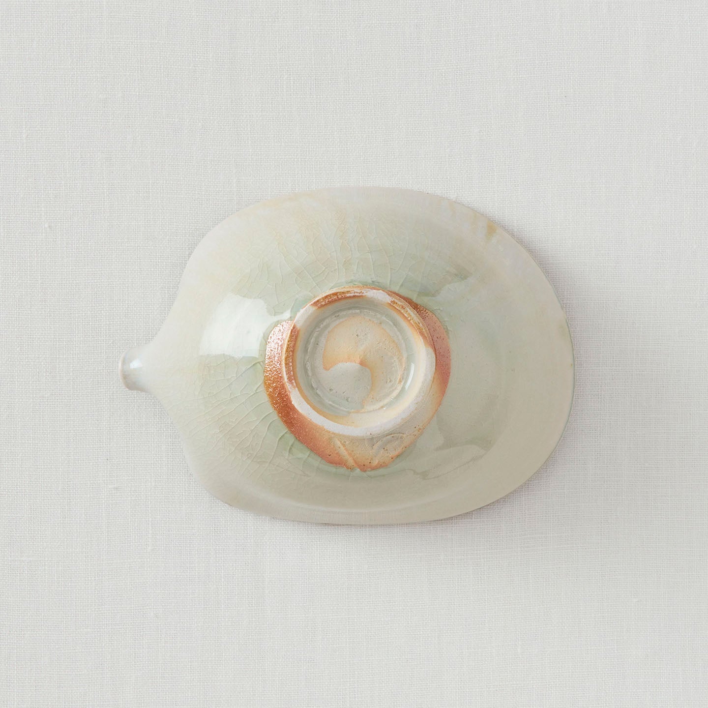 光藤佐 白磁片口酒注5寸(光藤佐) – 煎茶堂東京オンライン